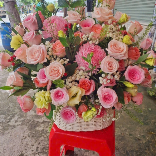 Giỏ Hoa 09 