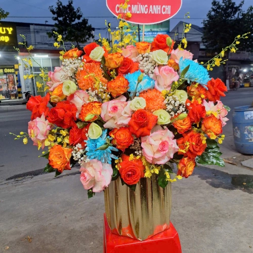 Giỏ Hoa 10